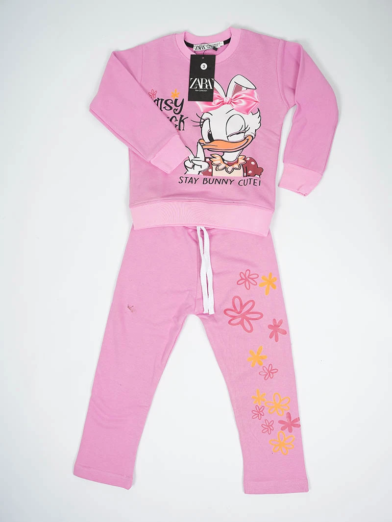 Ensemble 3D Daisy Duck  Rose en premuim montonet Turc