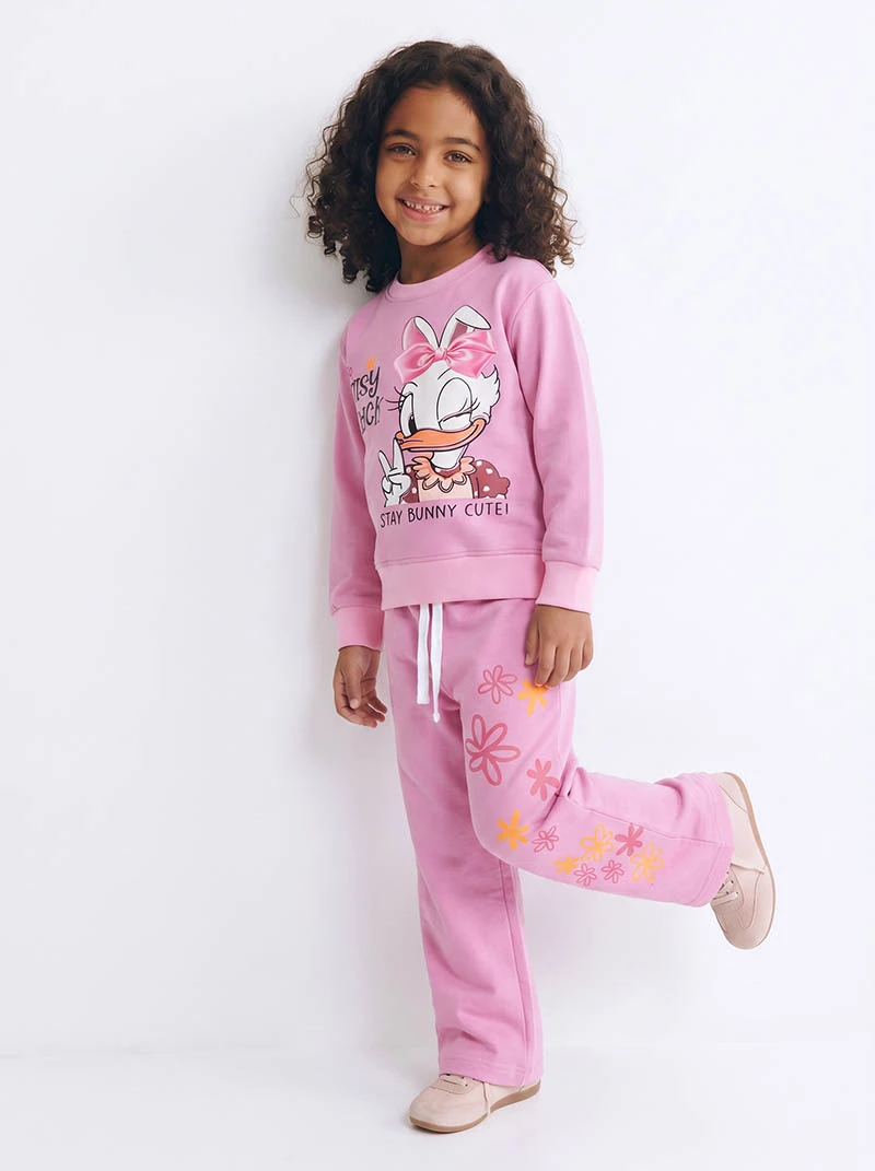 Ensemble 3D Daisy Duck  Rose en premuim montonet Turc
