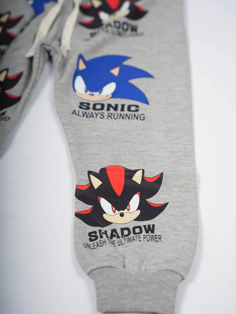 Ensemble 3D Sonic Gris en premuim montonet Turc-Ref-Sonic-Gris-2811