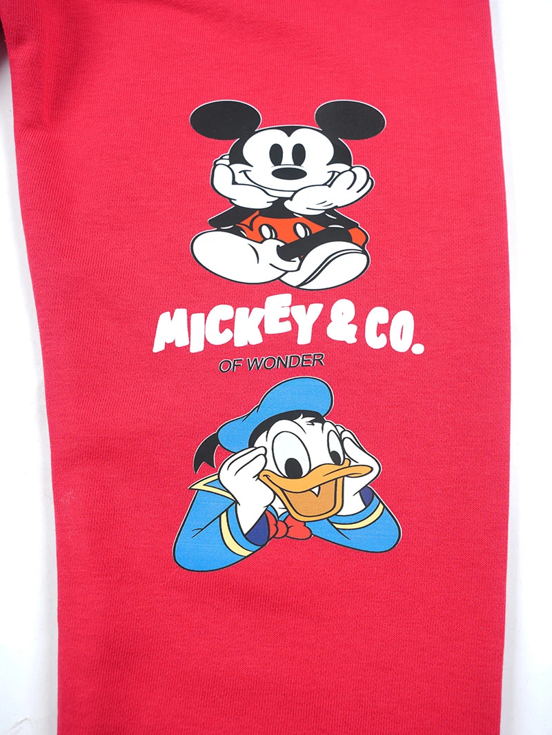 Ensemble 3D Mickey & Co Rouge en premuim montonet Turc
