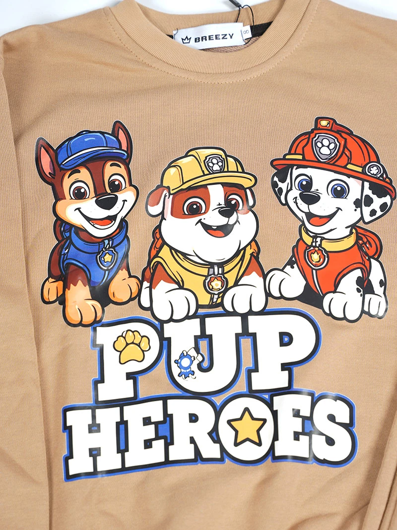 Ensemble 3D PUP HEREOS Beige en premuim montonet Turc