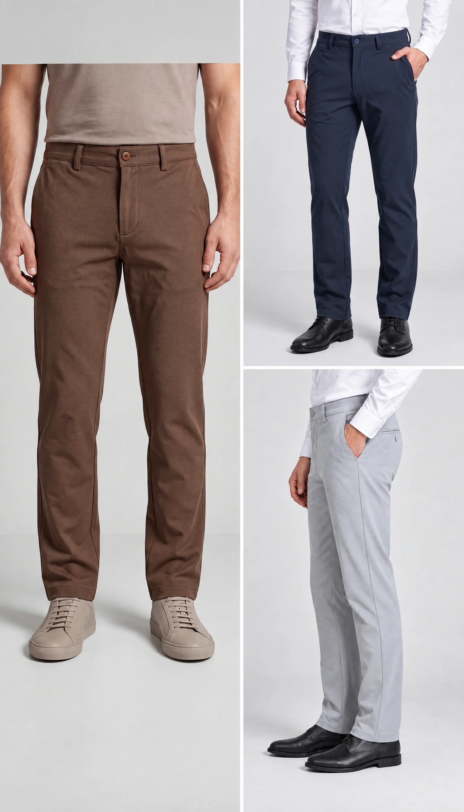 PACK DE 3 PANTALONS BOSS Classique --- L’élégance professionnelle