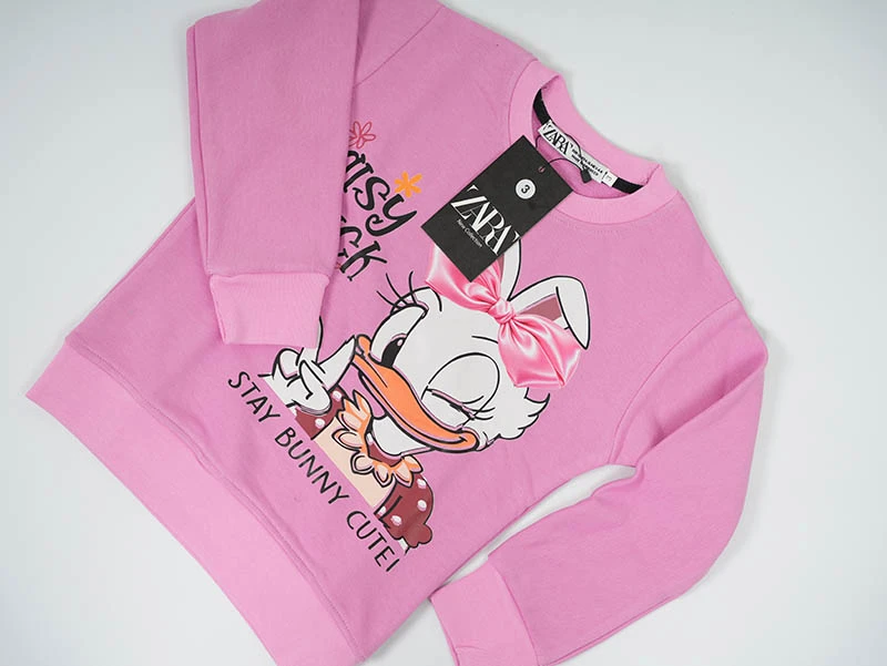 Ensemble 3D Daisy Duck  Rose en premuim montonet Turc